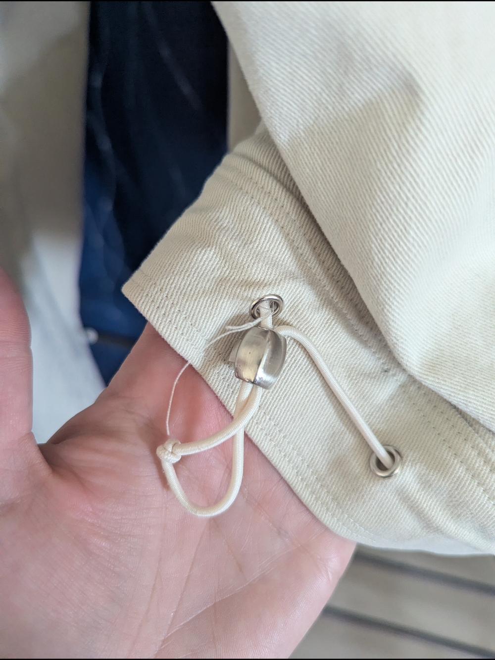 M.A.G. Lightweight Cream Jacket for Women - Picture 4 of 7